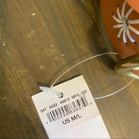 American Eagle Belt Accent Embroidery Faux Leather Western Boho M/L - Picture 5 of 5